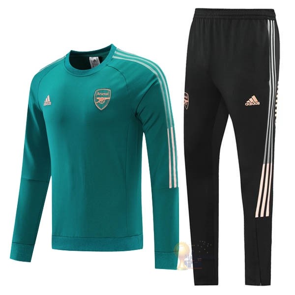 Calcio Maglie Giacca Arsenal 2020 2021 Verde Nero