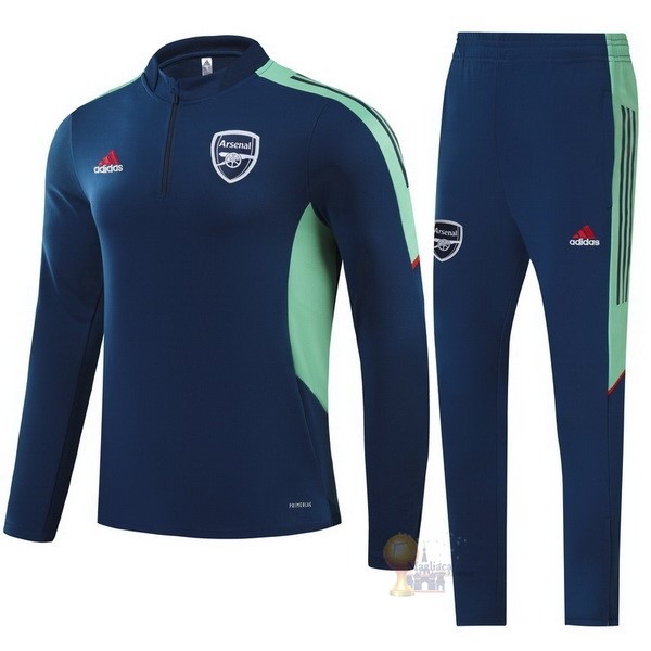 Calcio Maglie Giacca Arsenal 2021 2022 II Blu Navy Verde