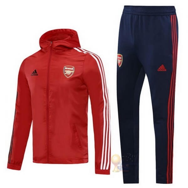 Calcio Maglie Set Completo Giacca a vento Arsenal 2020 2021 Rosso