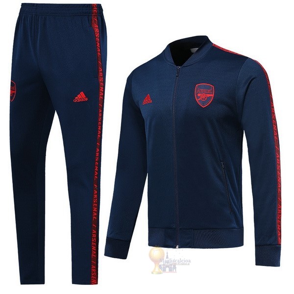 Calcio Maglie Tuta Presentazione Arsenal 2019 2020 Blu Rosso