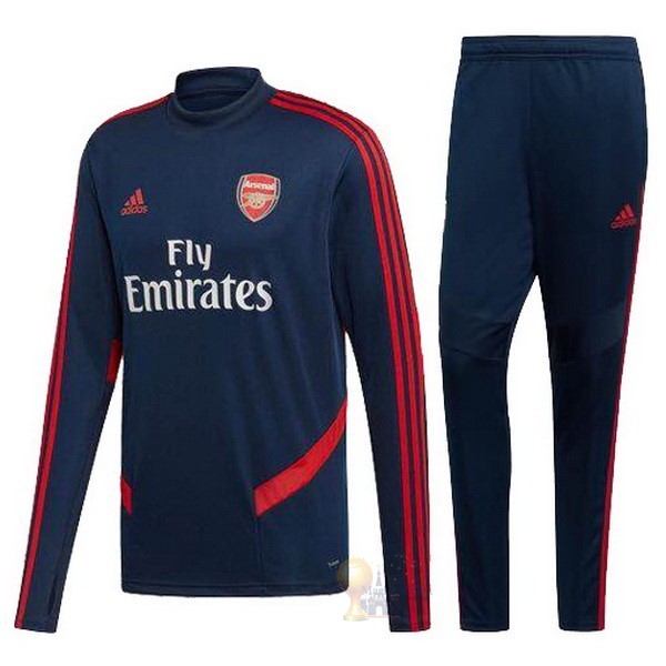 Calcio Maglie Tuta Presentazione Arsenal 2019 2020 Rosso Blu