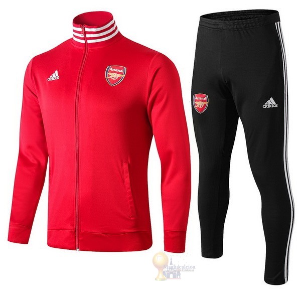 Calcio Maglie Tuta Presentazione Arsenal 2019 2020 Rosso Nero