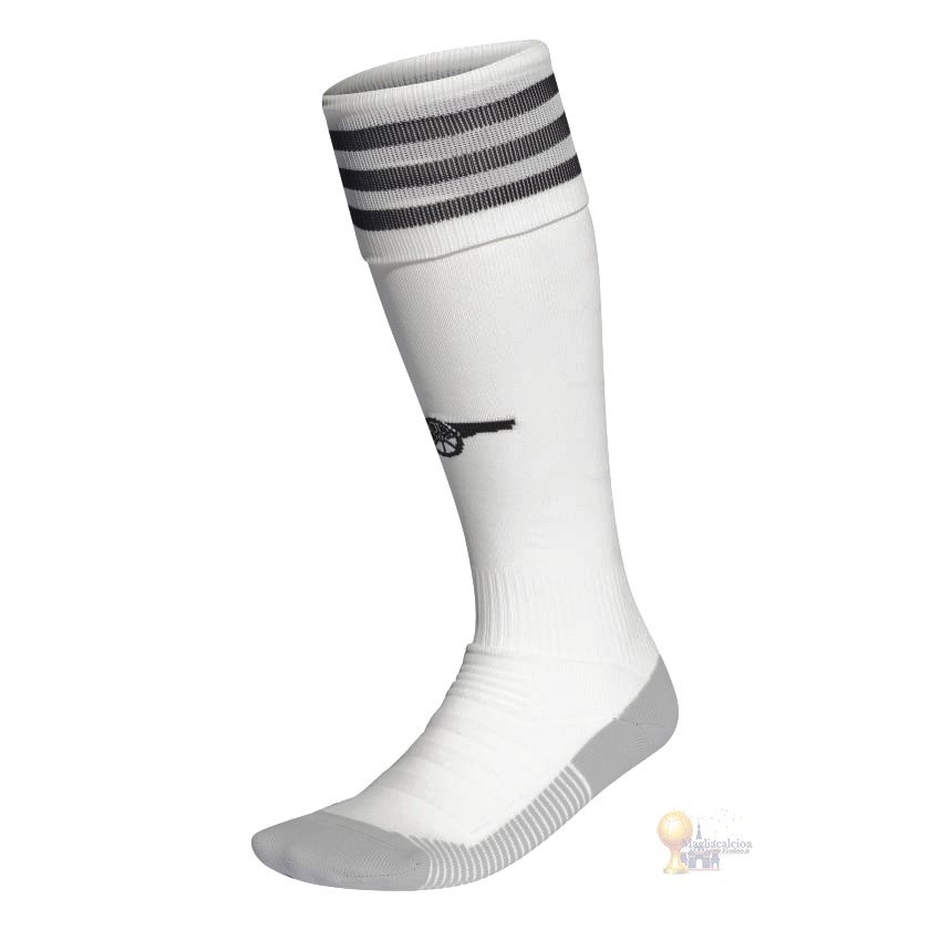Calcio Maglie Away Calzettoni Bambino Arsenal 2020 2021 Bianco