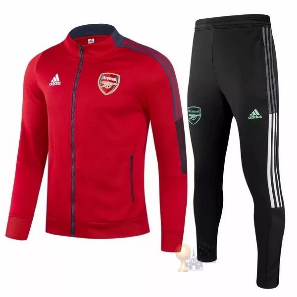 Calcio Maglie Giacca Bambino Arsenal 2021 2022 Rosso Nero