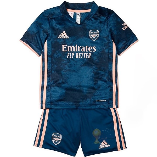Calcio Maglie Terza Conjunto De Bambino Arsenal 2020 2021 Blu