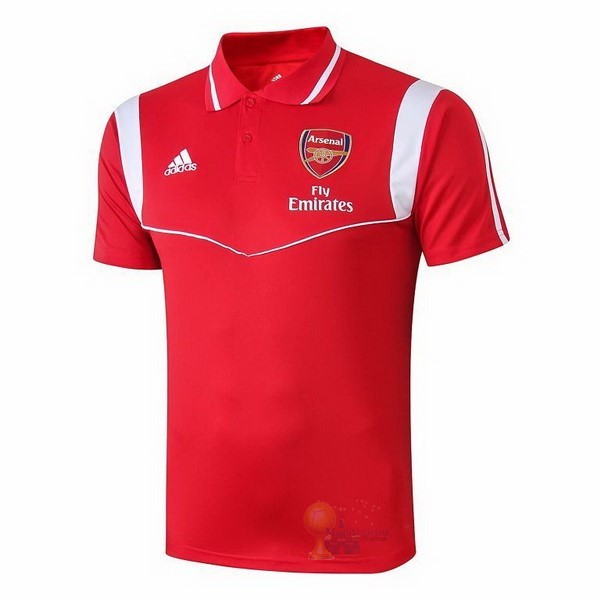 Calcio Maglie Polo Arsenal 2019 2020 Rosso Bianco