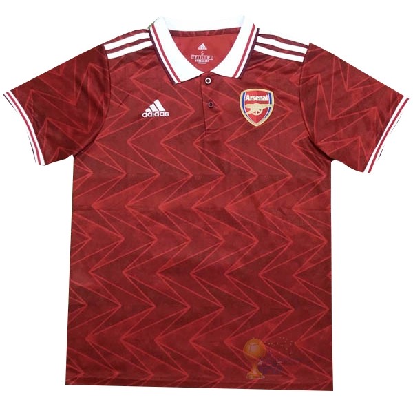 Calcio Maglie Polo Arsenal 2020 2021 Rosso