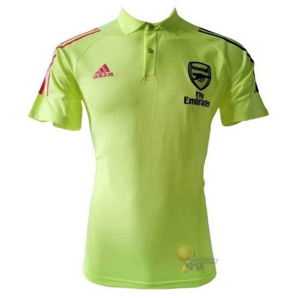 Calcio Maglie Polo Arsenal 2020 2021 Verde