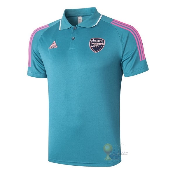 Calcio Maglie Polo Arsenal 2021 2022 Blu