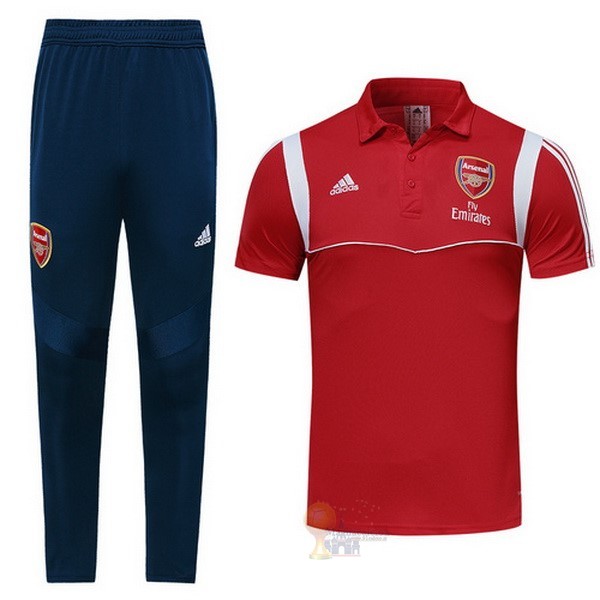 Calcio Maglie Set Completo Polo Arsenal 2019 2020 Rosso