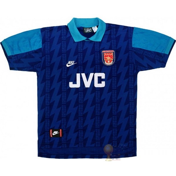 Calcio Maglie Away Maglia Arsenal Stile rétro 1994 1995 Blu
