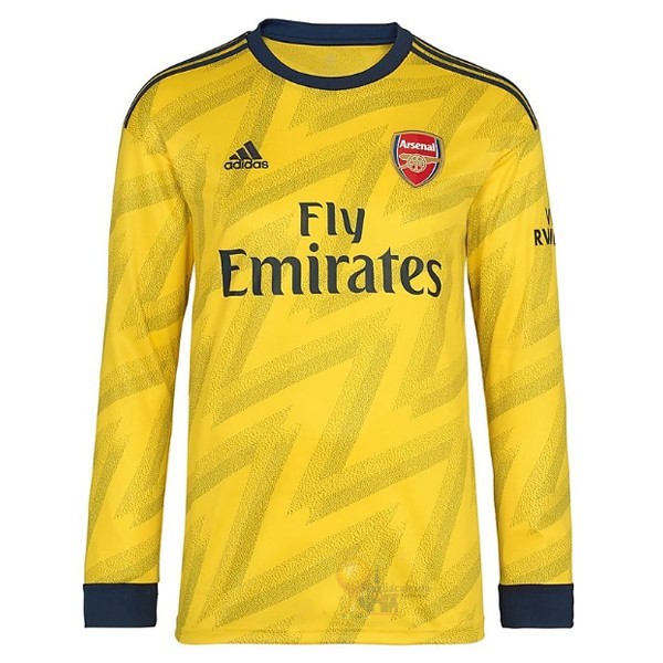 Calcio Maglie Away Manica lunga Arsenal 2019 2020 Giallo