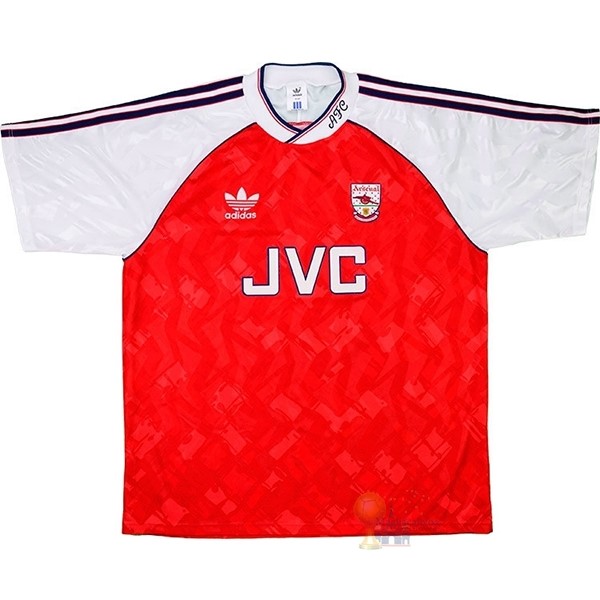 Calcio Maglie Casa Camiseta Arsenal Retro 1990 1992 Rosso