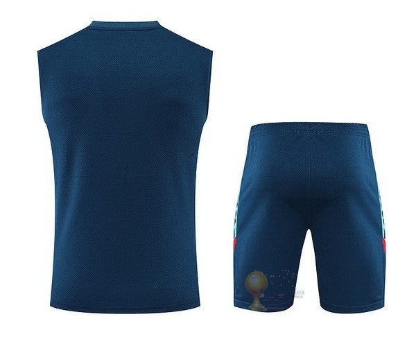 Calcio Maglie Formazione Sin Mangas Set Completo Arsenal 2022 2023 Blu