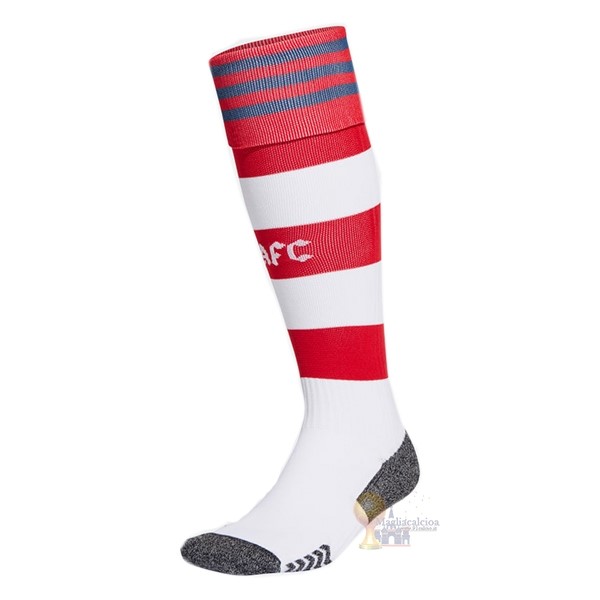 Calcio Maglie Home Calzettoni Arsenal 2021 2022 Rosso