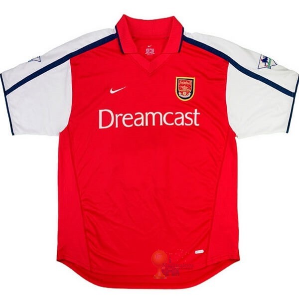Calcio Maglie Home Maglia Arsenal Retro 2000 Rosso