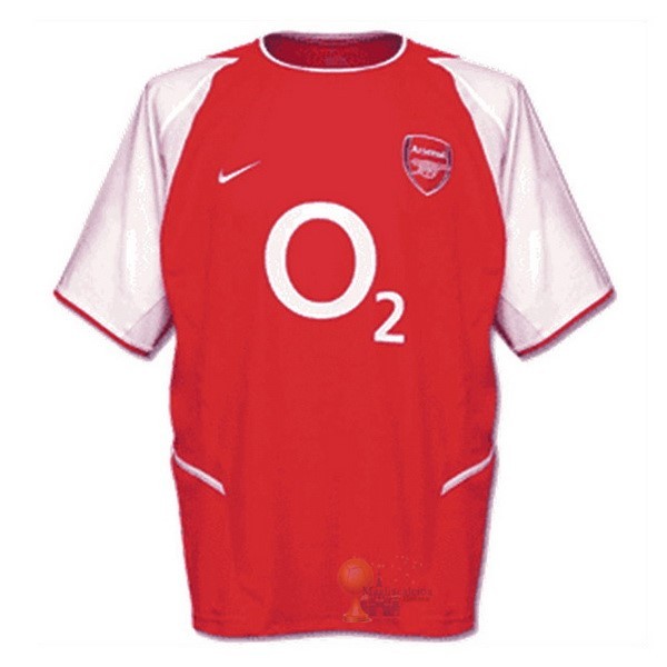 Calcio Maglie Home Maglia Arsenal Retro 2002 2003 Rosso