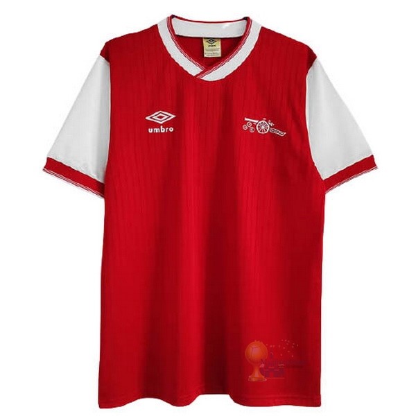 Calcio Maglie Home Maglia Arsenal Stile rétro 1983 1984 Rosso