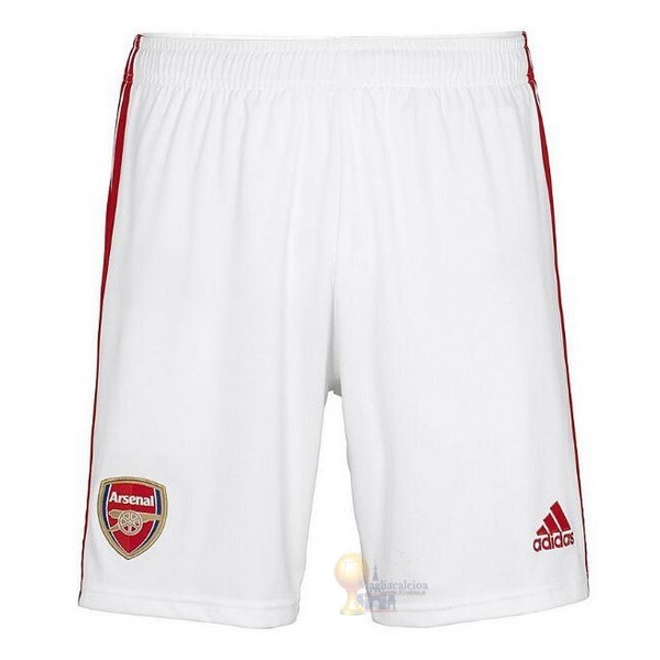 Calcio Maglie Home Pantaloni Arsenal 2019 2020 Bianco