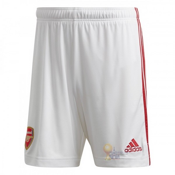 Calcio Maglie Home Pantaloni Arsenal 2020 2021 Bianco