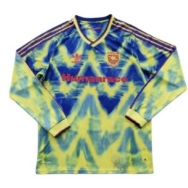 Calcio Maglie Human Race Manga Larga Arsenal 2020 2021 Verde