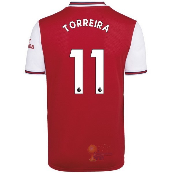 Calcio Maglie NO.11 TOroreira Home Maglia Arsenal 2019 2020 Rosso