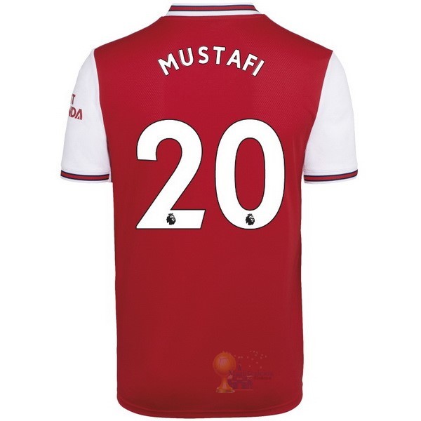 Calcio Maglie NO.20 Mustafi Home Maglia Arsenal 2019 2020 Rosso