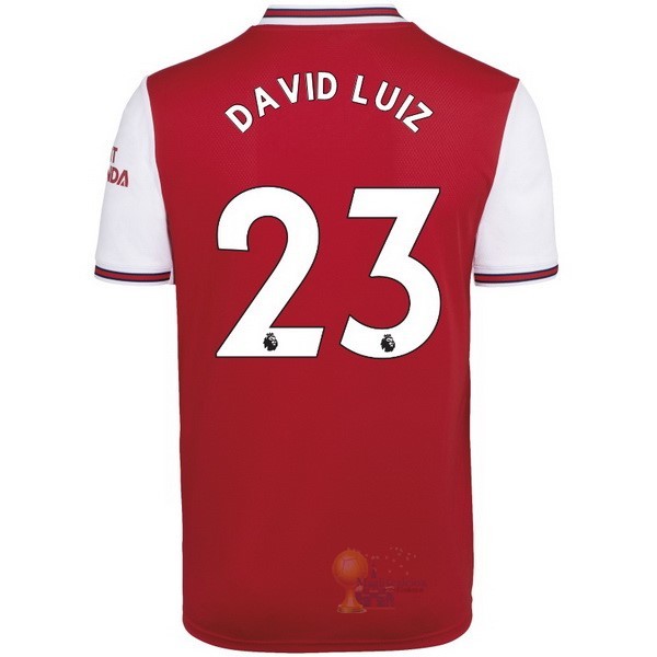 Calcio Maglie NO.23 David Luiz Home Maglia Arsenal 2019 2020 Rosso