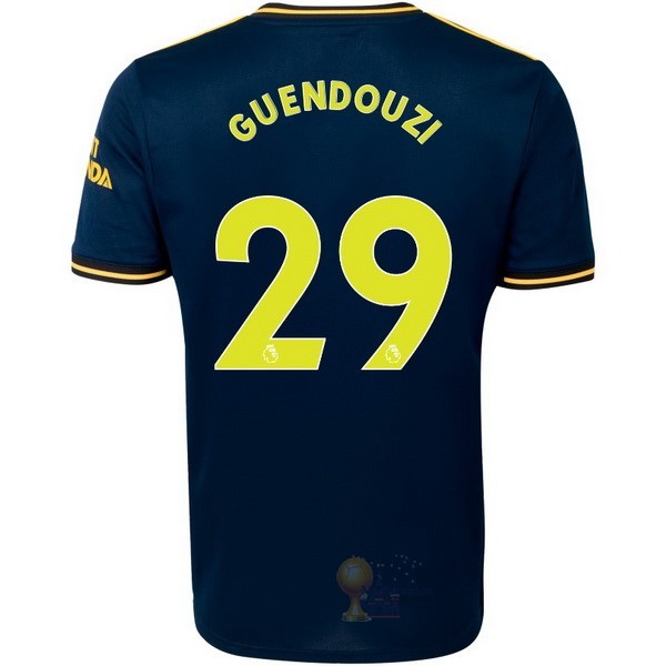 Calcio Maglie NO.29 Guendouzi Terza Maglia Arsenal 2019 2020 Blu