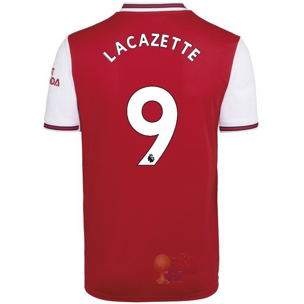 Calcio Maglie NO.9 Lacazette Home Maglia Arsenal 2019 2020 Rosso