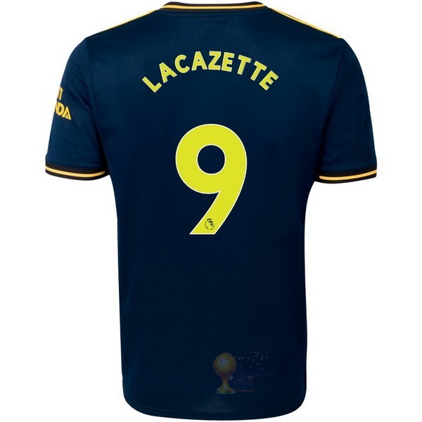 Calcio Maglie NO.9 Lacazette Terza Maglia Arsenal 2019 2020 Blu
