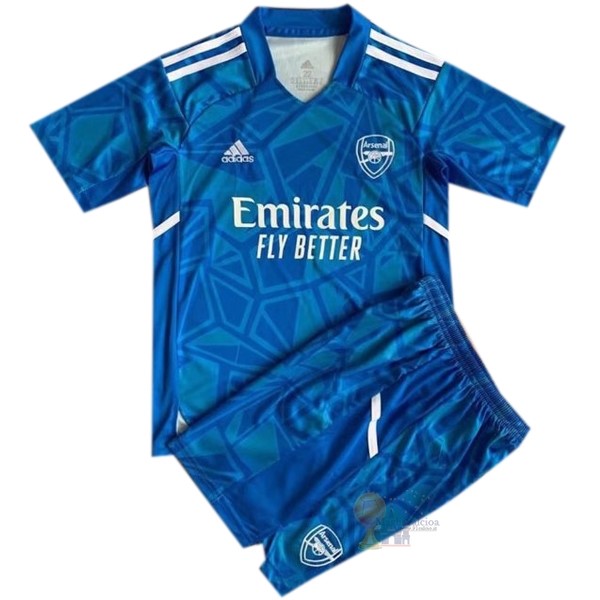 Calcio Maglie Portiere Conjunto De Uomo Arsenal 2022 2023 Blu