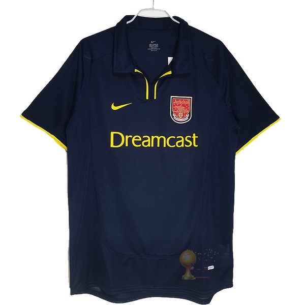 Calcio Maglie Terza Maglia Arsenal Stile rétro 2000 2002 Blu