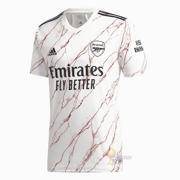 Calcio Maglie Thailandia Away Maglia Arsenal 2020 2021 Bianco