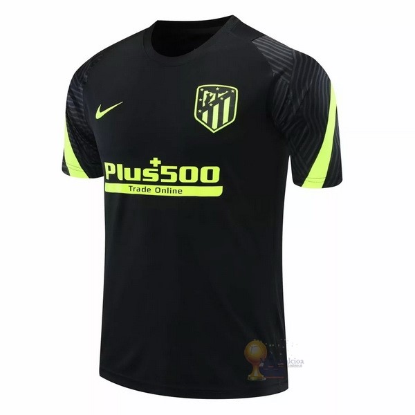 Calcio Maglie Entrenamiento Atlético Madrid 2020 2021 Nero Verde
