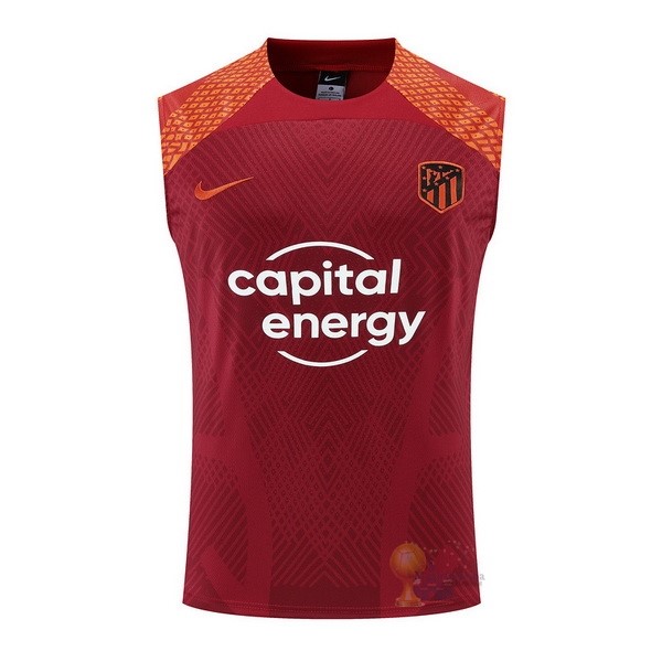 Calcio Maglie Formazione Sin Mangas Atlético Madrid 2022 2023 Rosso