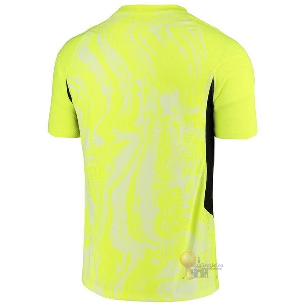 Calcio Maglie Terza Maglia Atlético Madrid 2020 2021 Verde Fluorescente