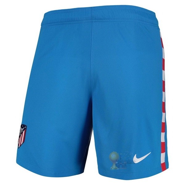 Calcio Maglie Terza Pantaloni Atlético Madrid 2021 2022 Blu