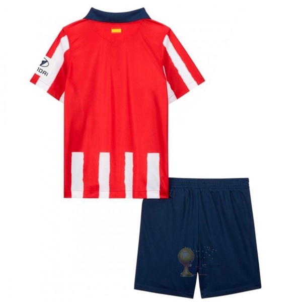 Calcio Maglie Home Conjunto De Bambino Atlético Madrid 2020 2021 Rosso