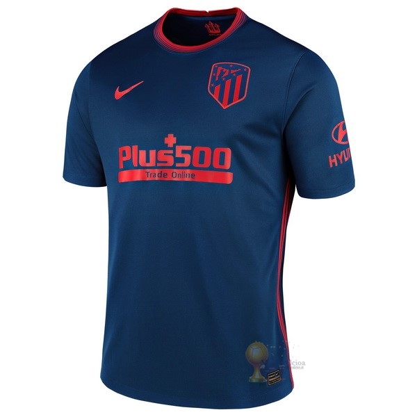Calcio Maglie Away Maglia Atlético Madrid 2020 2021 Blu