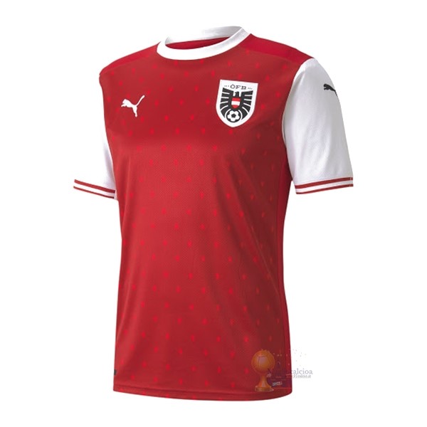 Calcio Maglie Home Maglia Austria 2020 Rosso