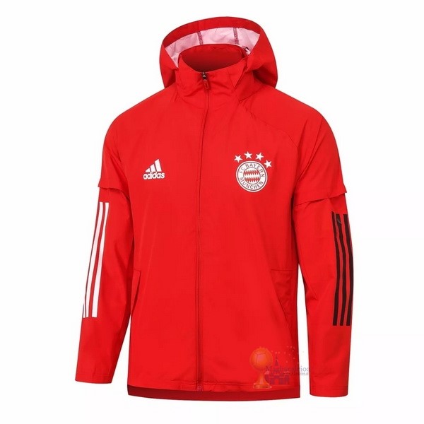 Calcio Maglie Giacca a vento Bayern München 2020 2021 Rosso