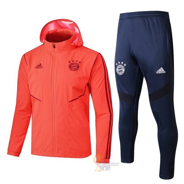 Calcio Maglie Set Completo Giacca a vento Bayern München 2019 2020 Oroange