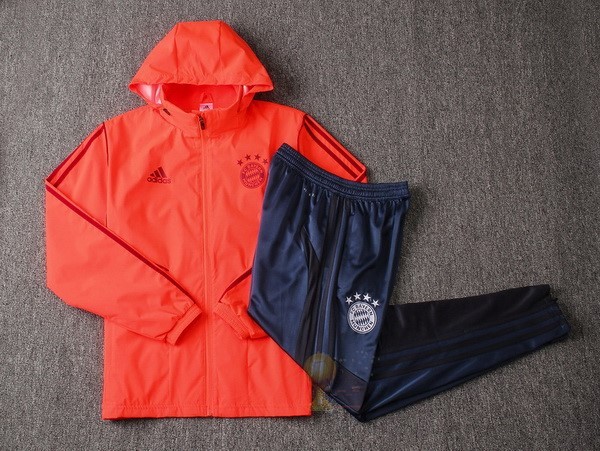 Calcio Maglie Set Completo Giacca a vento Bayern München 2019 2020 Oroange
