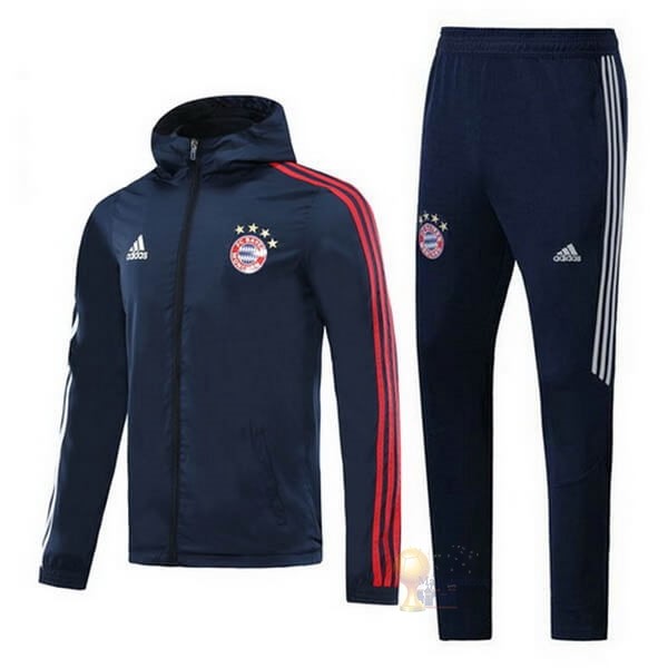 Calcio Maglie Set Completo Giacca a vento Bayern München 2020 2021 Nero