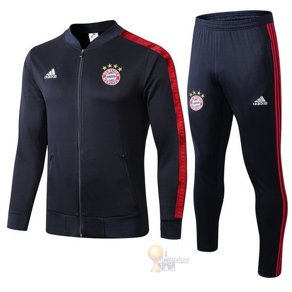 Calcio Maglie Tuta Presentazione Bayern München 2019 2020 Blu Rosso