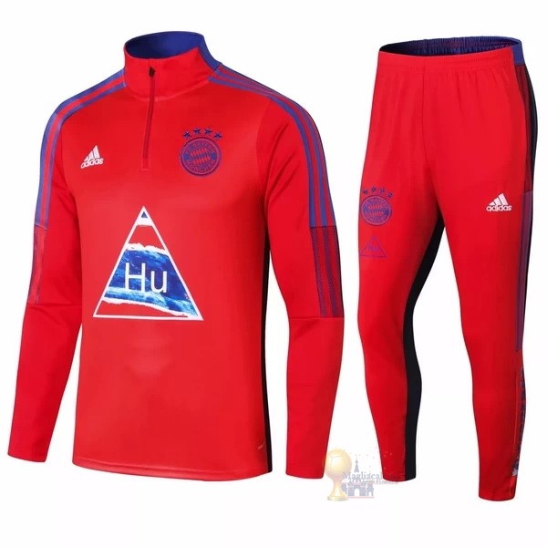 Calcio Maglie Giacca Bambino Bayern München 2020 2021 Rosso