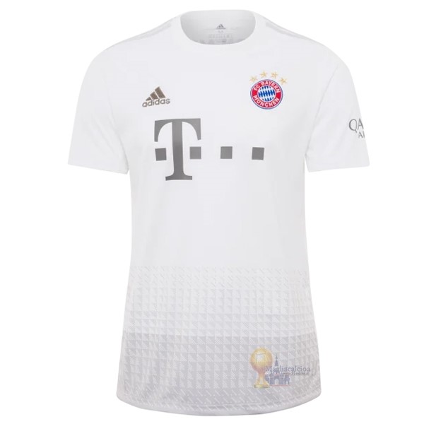 Calcio Maglie Away Maglia Bayern München Stile rétro 2019 2020 Bianco