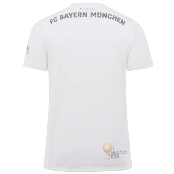 Calcio Maglie Away Maglia Bayern München Stile rétro 2019 2020 Bianco