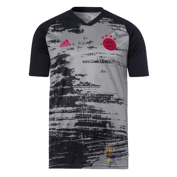 Calcio Maglie Formazione Bayern München 2020 2021 Nero Grigio